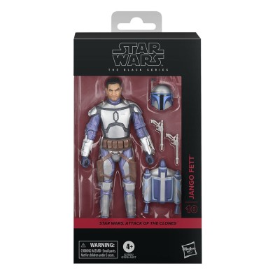 Figura Jango Fett 15 cm The Black Series 09 SW: Attack of the Clones Hasbro
