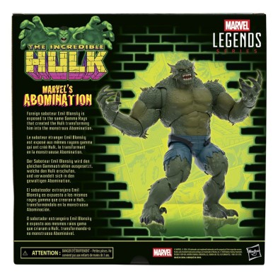 Figura Abomination 20 cm Marvel Legends The Incredible Hulk