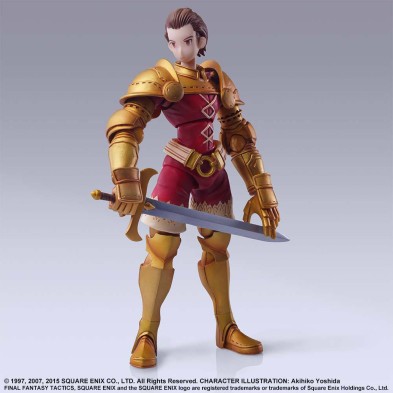 Delita Heiral 14 cm Final Fantasy Tactics Figura Bring Arts