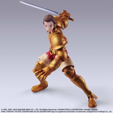 Delita Heiral 14 cm Final Fantasy Tactics Figura Bring Arts