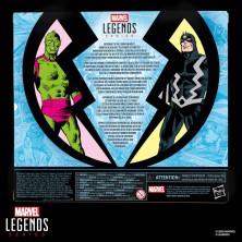 Pack 2 figuras Black Bolt & Triton15 cm Marvel Legends Inhumans