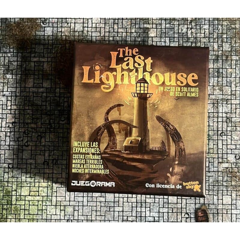 The Last Lighthouse: un juego en solitario de Scott Almes (+ 4 expansiones)
