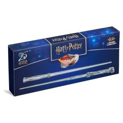 Harry Potter Celebration Wand Harry Potter 25th Anniversary Wands and Sorcerer's Stone Set