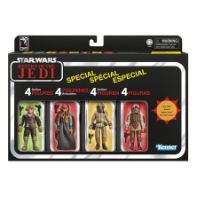 Pack de 4 Figuras Jabba's Court Denizens 10 cm VC