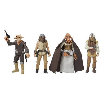 Pack de 4 Figuras Jabba's Court Denizens 10 cm VC