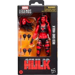 Figura Red She-Hulk 15 cm Marvel Legends