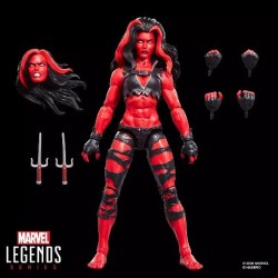 Figura Red She-Hulk 15 cm Marvel Legends