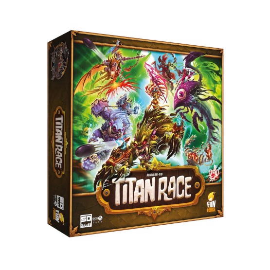 Titan Race juego de mesa