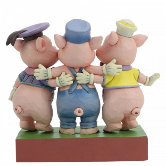 Figura Los Tres Cerditos "Squealing Siblings"