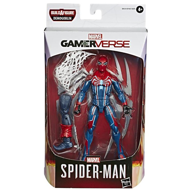 Figura Spider-Man Velocity Suit Marvel Legends (Demogoblin BAF) GamerVerse