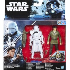 FIGURA STAR WARS ROGUE ONE POE DAMERON & SNOWTROOPER OFFICER (B8612)