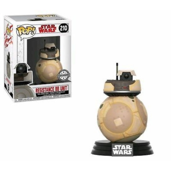 Funko Pop! 210 Resistance BB Unit Exclusivo (Star Wars)