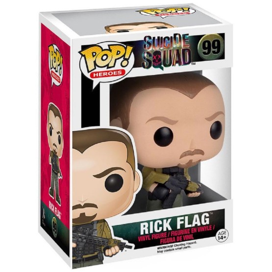 Funko Pop! 99 Rick Flag (Suicide Squad)