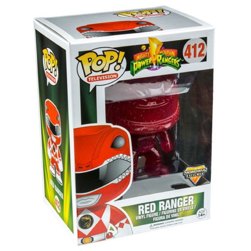 Funko Pop! 412 Red Ranger [Morphing] (Power Rangers)