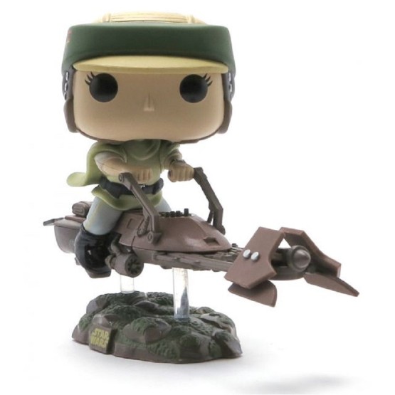 Funko Pop! 228 Princess Leia With Speeder Bike (Star Wars)