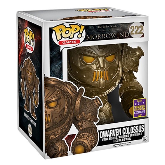 Funko Pop! 222 Dwarven Colossus 2017 Summer Convention Exclusive (Super Sized) (Morrowind)