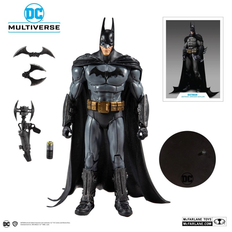 Figura Batman (Arkham Asylum) 18 cm DC Multiverse