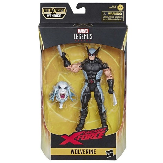 Figura X-Force Wolverine Marvel Legends (Wendigo BAF)