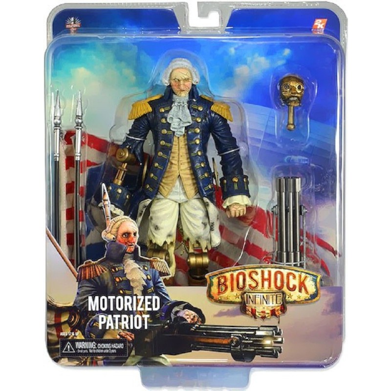 Figura Motorized Patriot 18 cm Bioshock: Infinite