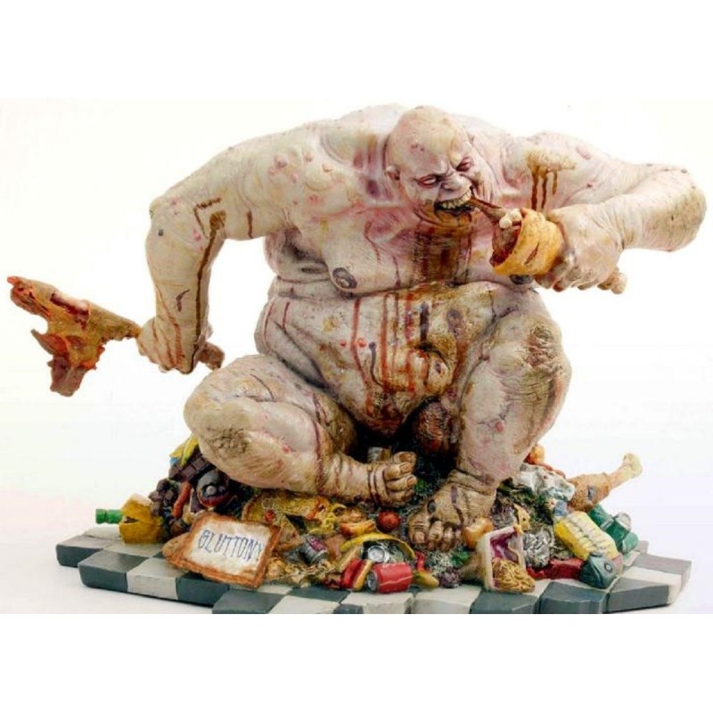 Estatua Gluttony (Gula) 20 cm Seven Deadly Sins Series 1. Carlos Pacheco Concept Art