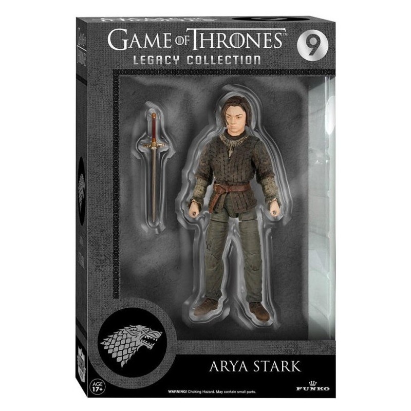 FIGURA ARYA STARK 15 CM GAMES OF THRONES 09 LEGACY COLLECTION SERIES 2