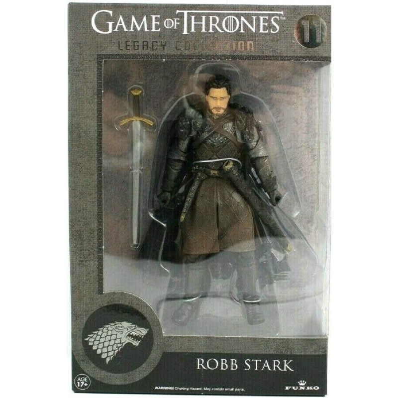 FIGURA ROBB STARK 15 CM GAMES OF THRONES  11 LEGACY COLLECTION SERIES 2