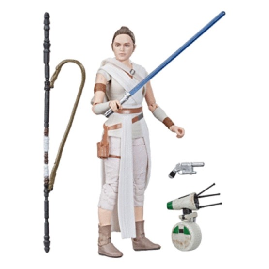 STAR WARS FIGURA BLACK SERIES 15 CM REY & D-O (E4077/E4071)