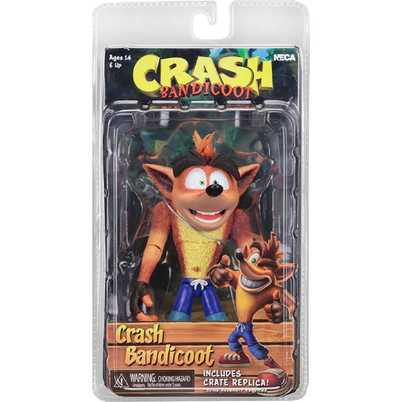 Figura Crash Bandicoot 14 cm NECA