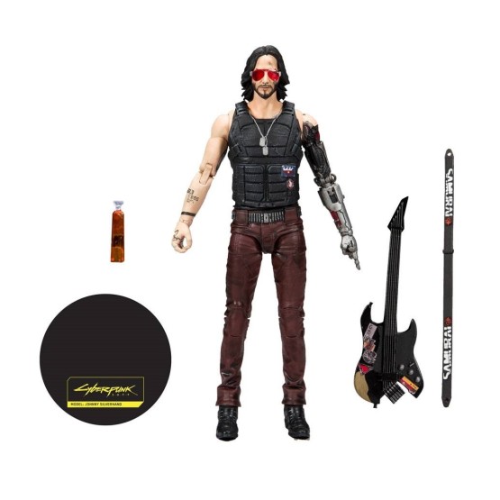 Figura Johnny Silverhand 18 cm Cyberpunk 2077