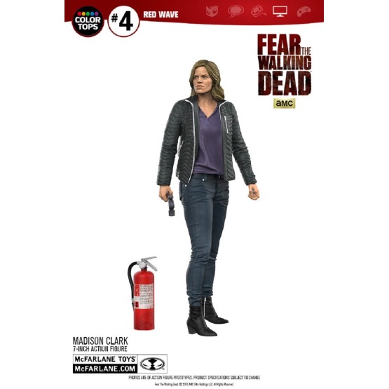 Figura Madison 18 cm Fear The Walking Dead Red Wave Colors Top 4