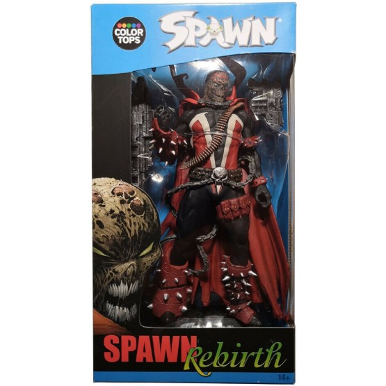 Figura Spawn: Rebirth (Unmasked) 18 cm  Blue Wave Colors Top 11