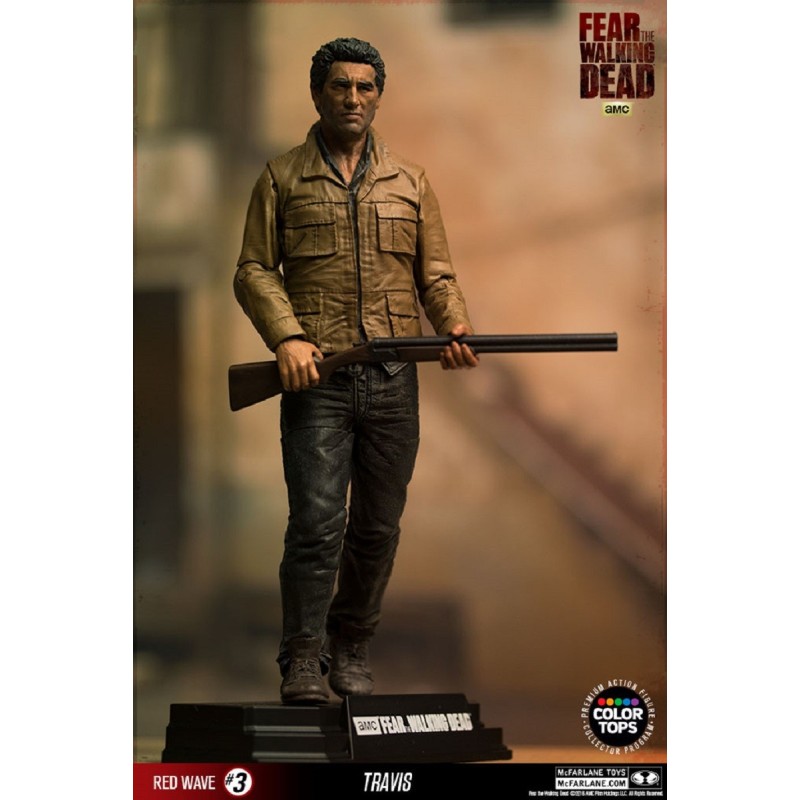 Figura Travis 18 cm Fear The Walking Dead Red Wave Colors Top 3