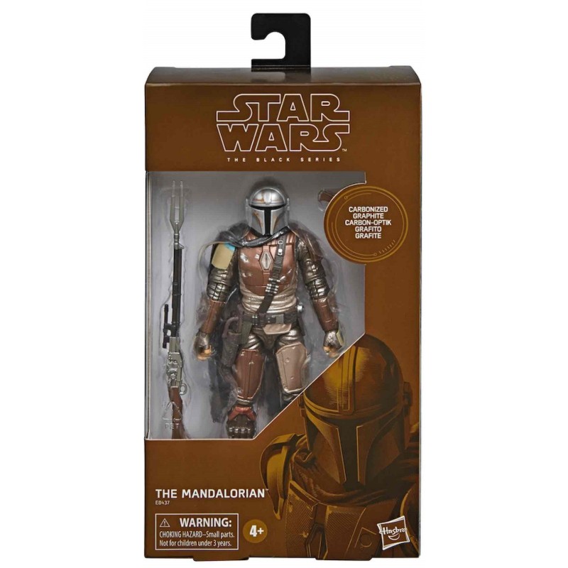 STAR WARS FIGURA BLACK SERIES 15 CM THE MANDALORIAN 94 CARBONIZED  COLLECTION (E84379)