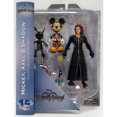 Figura Mickey, Axel & Shadow Kingdom Hearts Disney Select