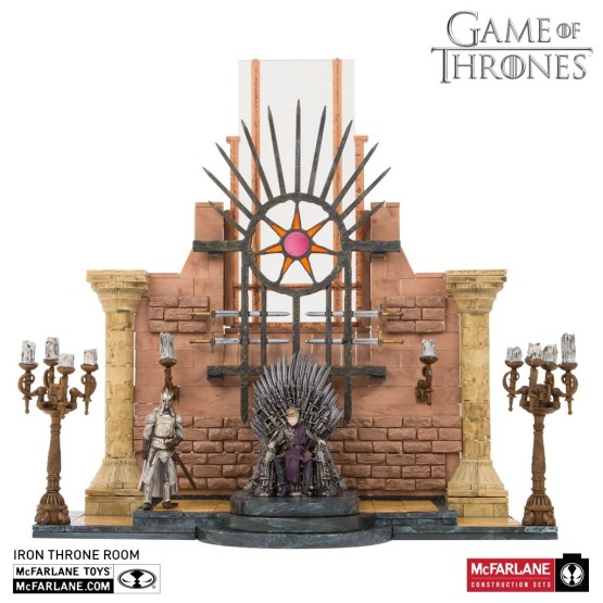 Salón del Trono de Hierro set de construcción McFarlane Juego de Tronos