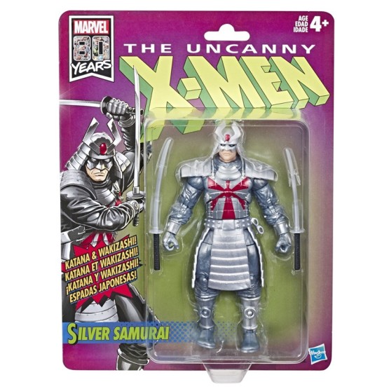 Figura Silver Samurai Marvel Legends (Retro X-Men)