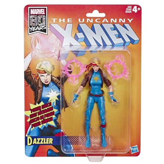 Figura Dazzler Marvel Legends (Retro X-Men)