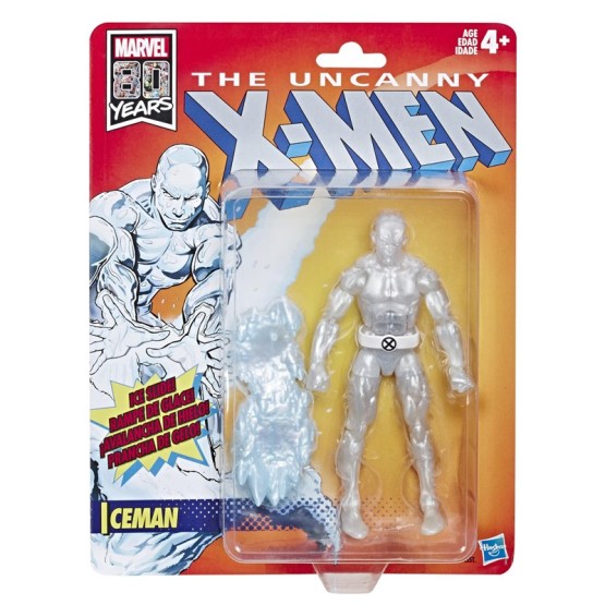 Figura Iceman Marvel Legends (Retro X-Men)