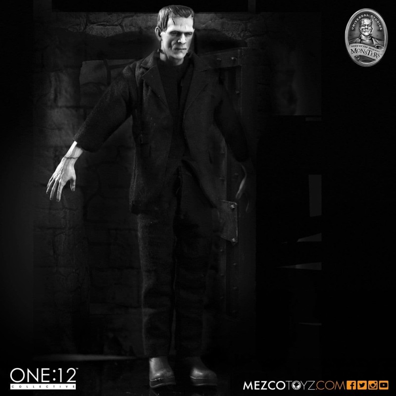 Figura Monstruo de Frankestein 30 cm Universal Monsters ONE:12 Collective