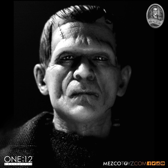 Figura Monstruo de Frankestein 30 cm Universal Monsters ONE:12 Collective