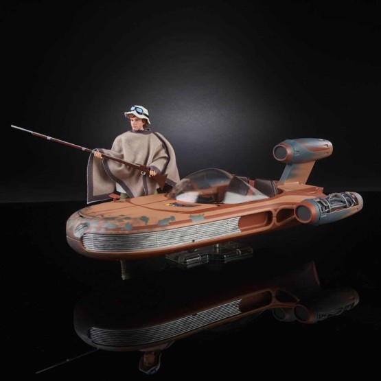 STAR WARS FIGURA BLACK SERIES 25 CM LUKE SKYWALKER & LANDSPEEDER VEHÍCULO (C1426)