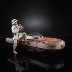 STAR WARS FIGURA BLACK SERIES 25 CM LUKE SKYWALKER & LANDSPEEDER VEHÍCULO (C1426)