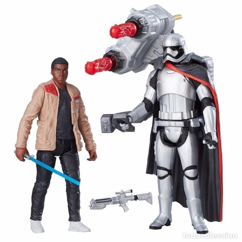 FIGURAS STAR WARS ROGUE ONE COLLECTION 3,75" (10cm) CAPTAIN PHASMA Vs FINN (JAKKU) (B9855)