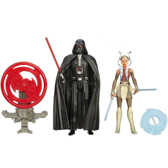 FIGURAS STAR WARS THE FORCE AWAKENS DARTH VADER & ASHOKA TANO (B3959)