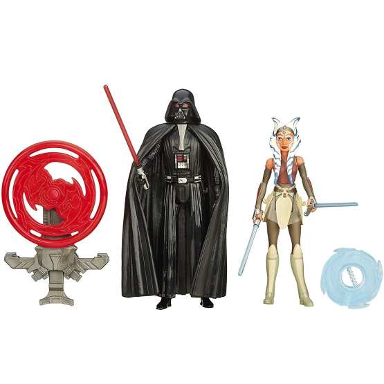 FIGURAS STAR WARS THE FORCE AWAKENS DARTH VADER & ASHOKA TANO (B3959)