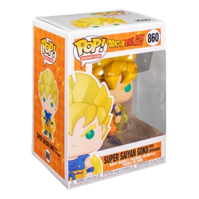 Funko Pop! 860 Super Saiyan Goku First Appearance (Dragon Ball)