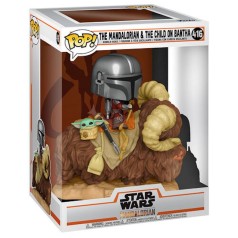 Funko Pop! 416 The Mandalorian & The Child on Bantha (Star Wars)