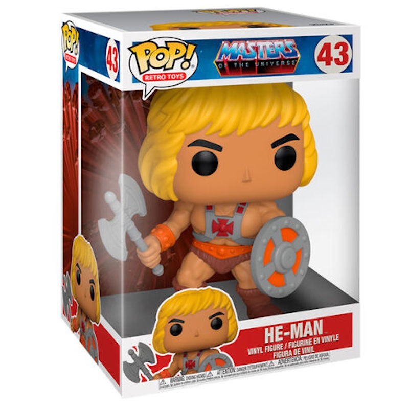 Funko Pop! 43 He-Man 25 cm [Super Sized] (Masters of the Universe)