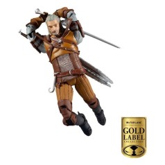 Figura Geralt de Rivia The Witcher 18 cm McFarlane Gold Label