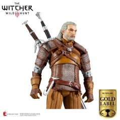 Figura Geralt de Rivia The Witcher 18 cm McFarlane Gold Label